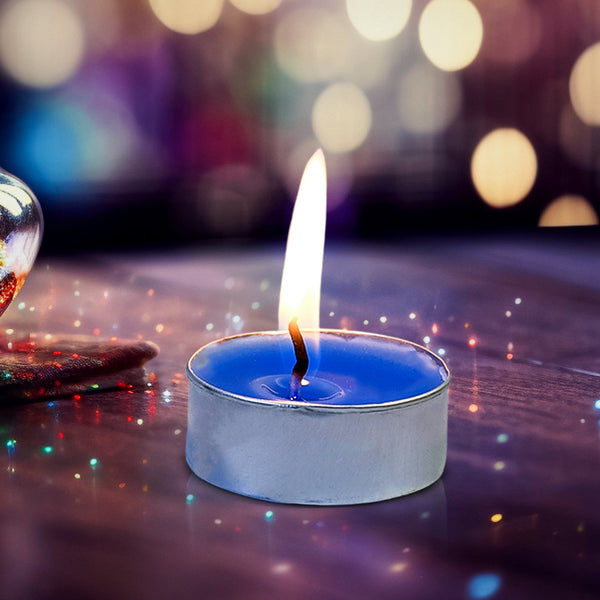 Tealight Diwali Candle – Smokeless, Long-Burning, Mix Color (1 Pc)