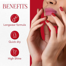 OG Beauty Red Carnival Mattify Nail Paint (10 ML / 1 Pc)