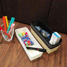Plastic Multipurpose Desk Organizer Tray (6 Pcs Set)