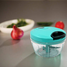 Handy Mini Plastic Vegetable Chopper