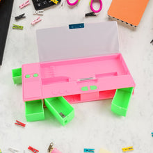 Multi Purpose Gadget Jumbo Pencil Box Compass