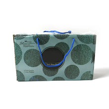 Ceramic Tea/Coffee Cup Set - Alpino 3-Piece 2-Compartment Serving Platter (BPA-Free)