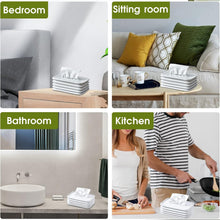 Simple Silicone Tissue Holder – Cube/Cylinder Tissue Box for Bathroom, Office