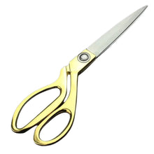Stainless Steel Tailoring Scissor Sharp Cloth Cutting (9.5inch) (Golden)