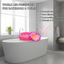 World Air freshener Flowers Block for Bathroom and Toilet