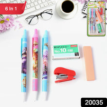 6-in-1 Stationery Set – 1 Set for School, Office