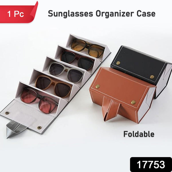 5 Slots Sunglasses Organizer Box, Glass Holder Box, spectacle case of sunglasses