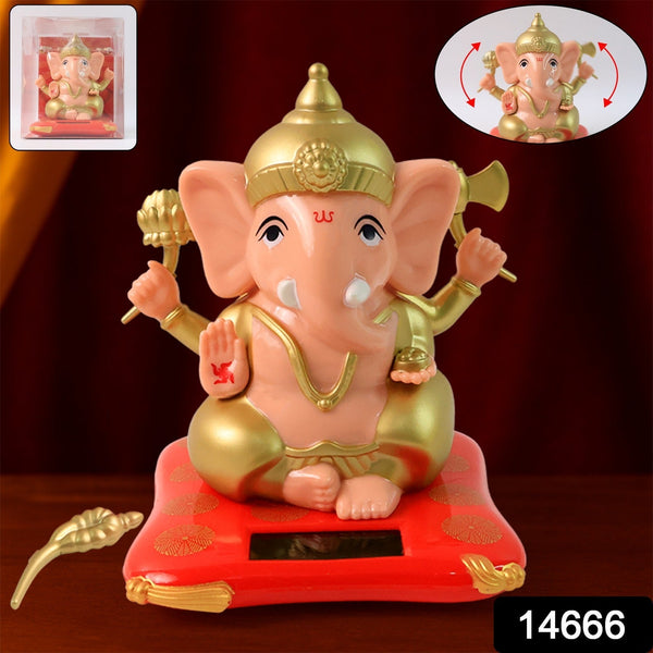 Solar Ganpati Idol and figurine