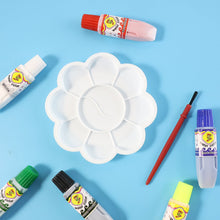 Kids Water Colour Painting Set with Brush & Mixing Palette (1 Set)