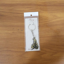 Premium Antique-Gold Metal Bal Krishna Makhan Chor Keychain (1 Pc)