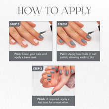 OG Beauty Calm Grey Mattify Nail Paint (10 ML / 1 Pc)