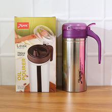 Apex 750ml Approx. Stainless Steel Oil Pourer (1 Pc)