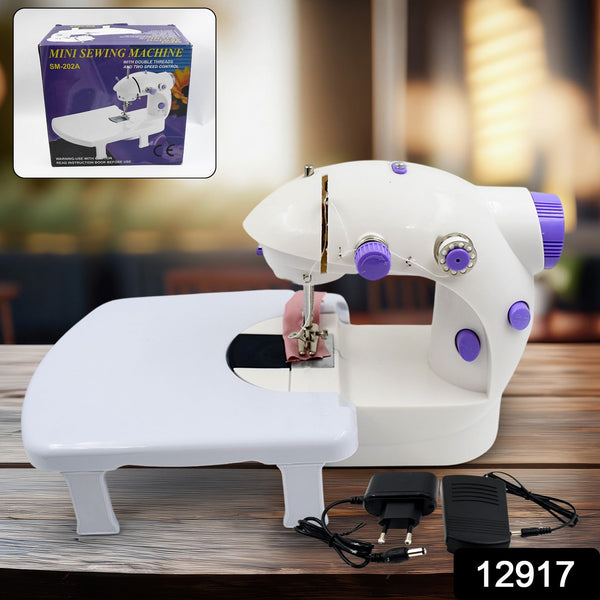 Home Tailoring Sewing Machine With Extension Table Set,  Portable Stitching Machine