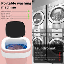 Portable Washing Machine, Foldable Washer and Dryer Combo (1 Set / Mix Color)