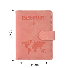 Premium World Map Design Travel Passport Holder & Wallet (15x11cm / 1 Pc)